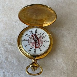 COPY - Champion pocket Watch battery gold tone